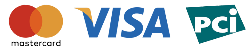 Mastercard, Visa ve PCI DSS uyumlu güvenli ödeme